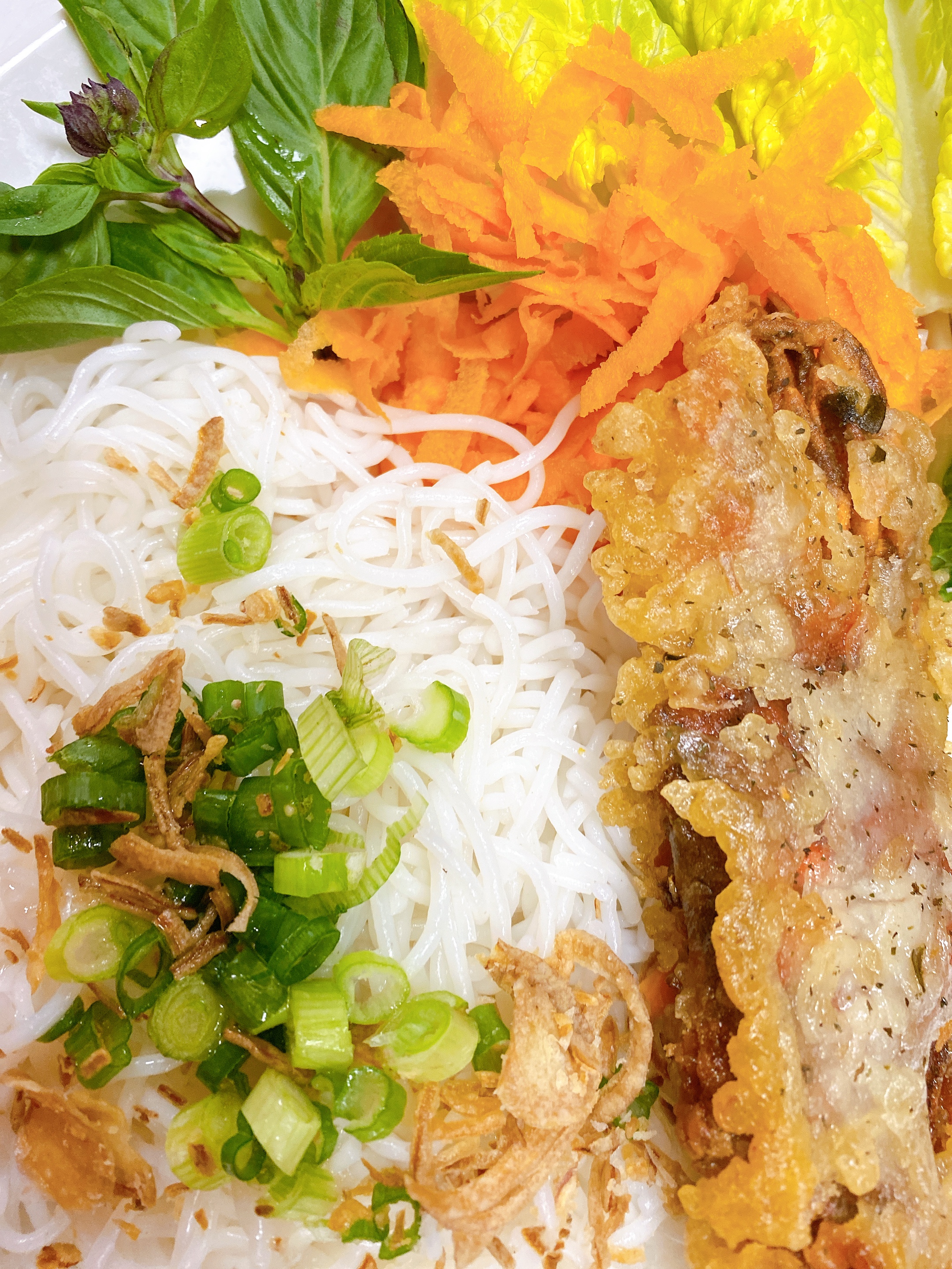 Order Soft shell crab with rice vermicelli  food online from Pho Ever store, Newark on bringmethat.com