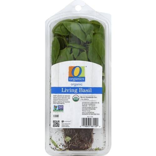 Order O Organics · Living Basil (1 ct) food online from Safeway store, Dixon on bringmethat.com