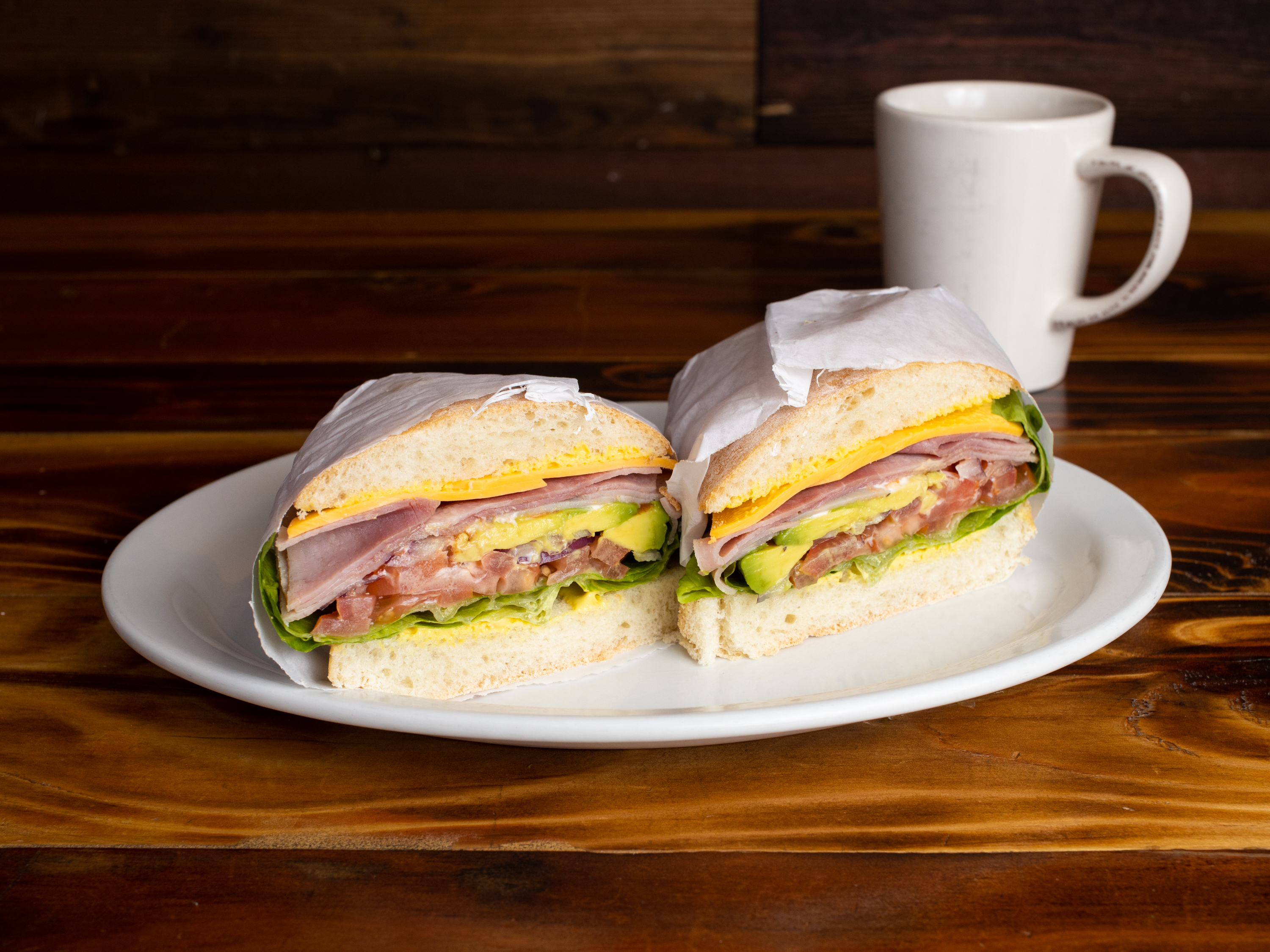Order Ham Sandwich food online from Cafe Guatemalteco store, San Francisco on bringmethat.com