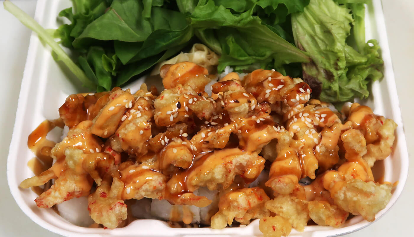 Order 3. Popcorn Lobster Roll food online from Soy Japanese Grill & Roll store, Los Angeles on bringmethat.com