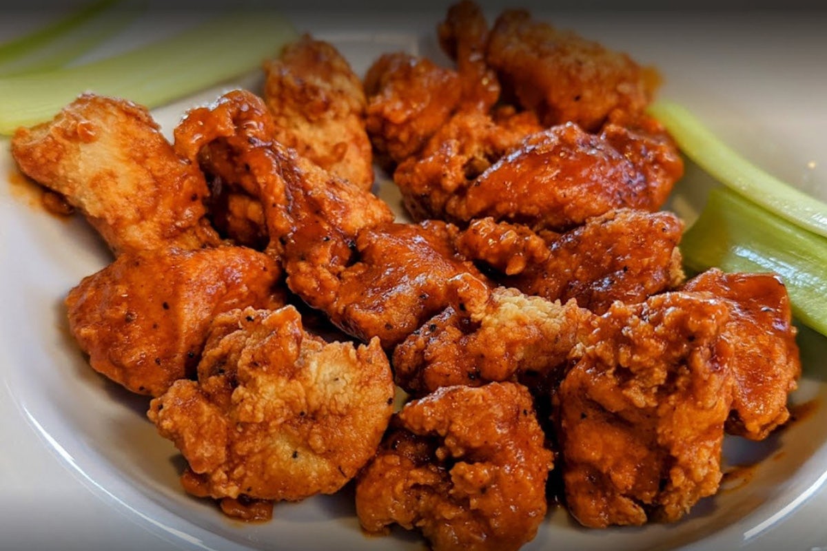 Order BONELESS WINGS food online from 54th Street Grill & Bar store, Glen Carbon on bringmethat.com