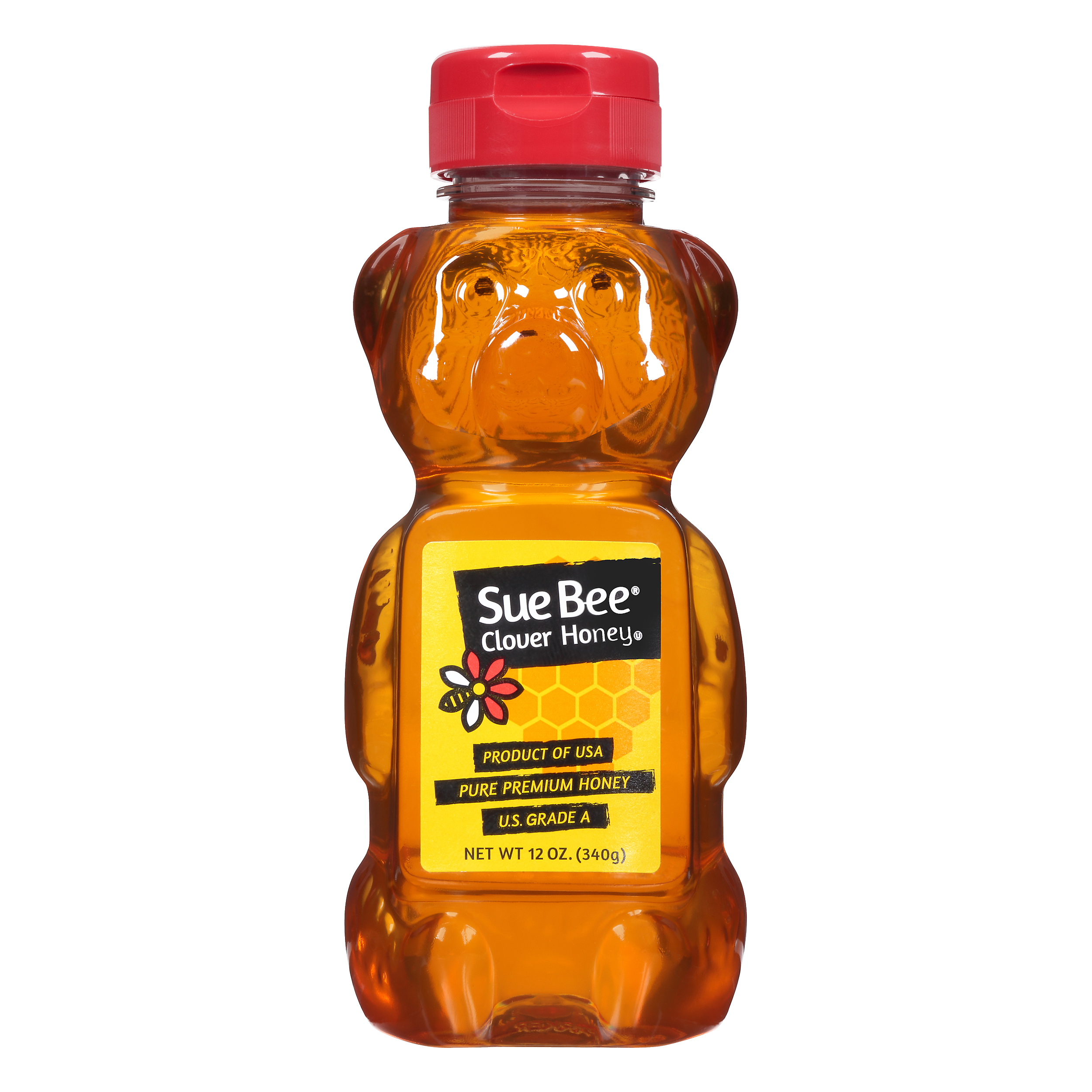 Order Sue Bee Clover Honey Bear - 12 oz food online from Rite Aid store, Aston on bringmethat.com