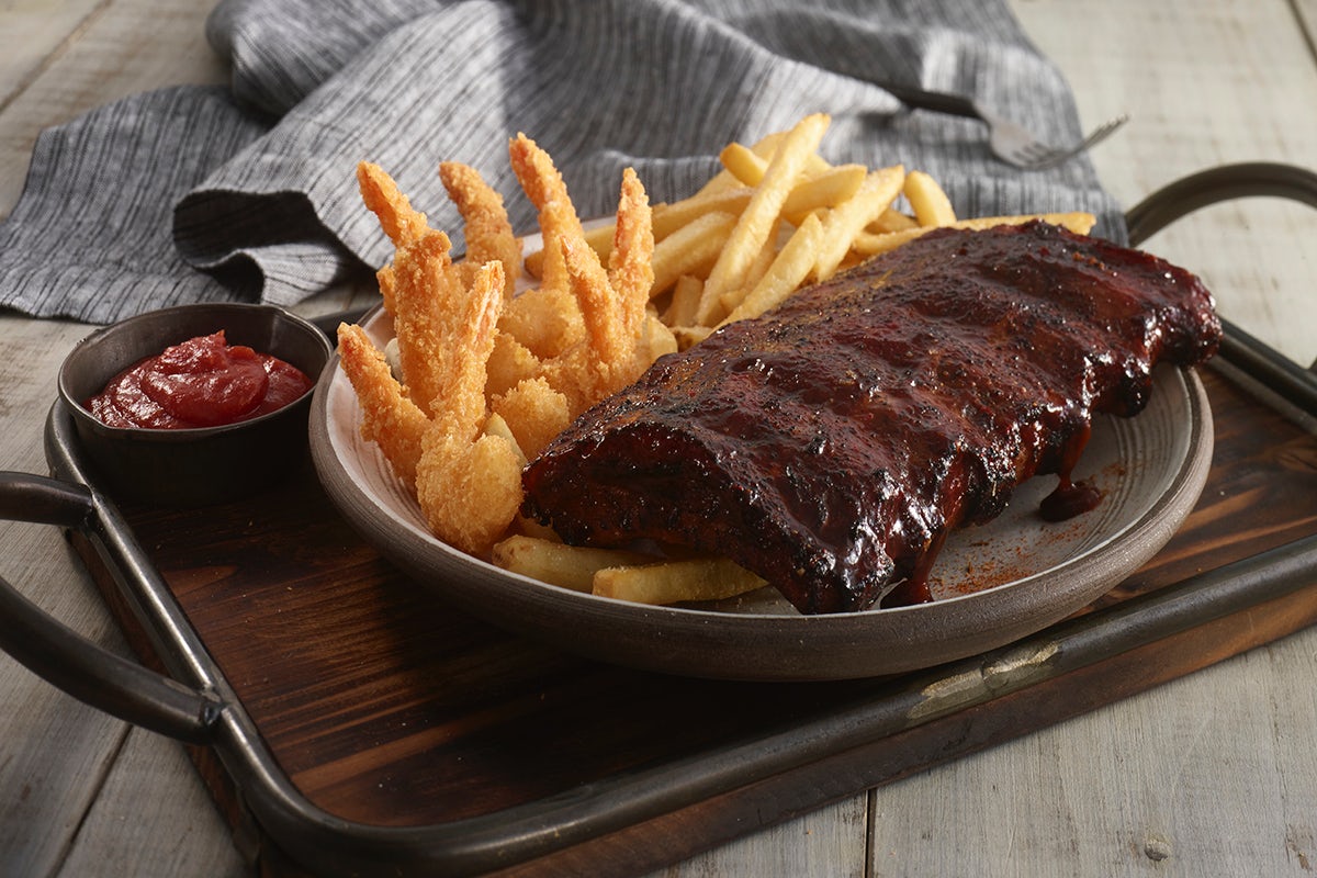 Order Ribs & Crispy Shrimp  food online from Ruby Tuesday store, Indianapolis on bringmethat.com