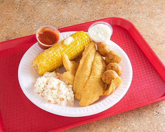 Order 2 Fish Combo food online from Chicken Express store, Haltom City on bringmethat.com