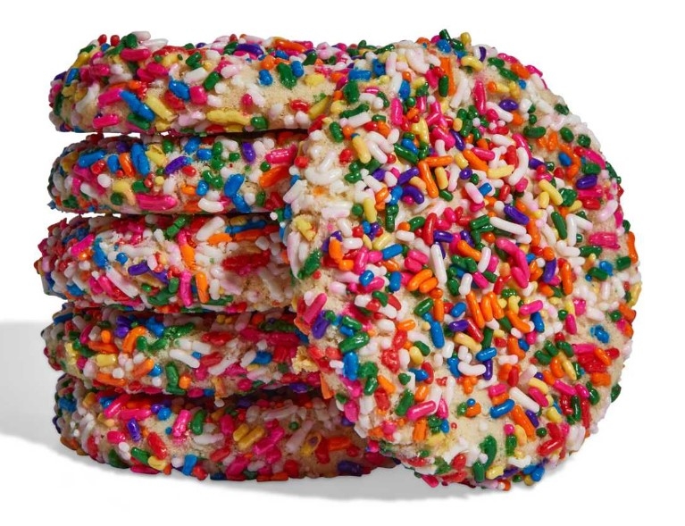 Order Rainbow Sprinkle Cookie food online from Beatnic store, Providence on bringmethat.com