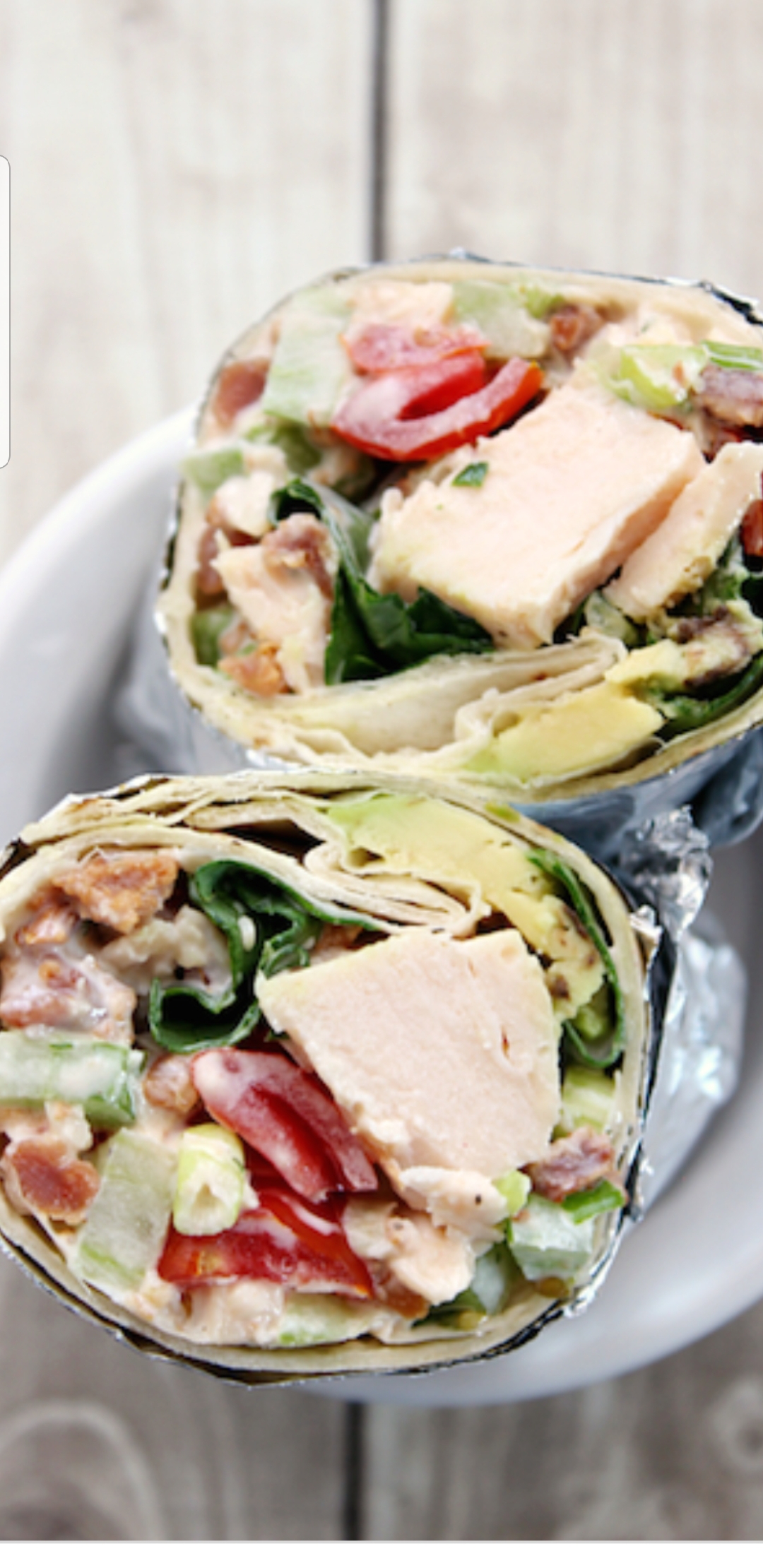 Order The Chicken Salad and Bacon Wrap food online from Bedford gourmet food store, Brooklyn on bringmethat.com