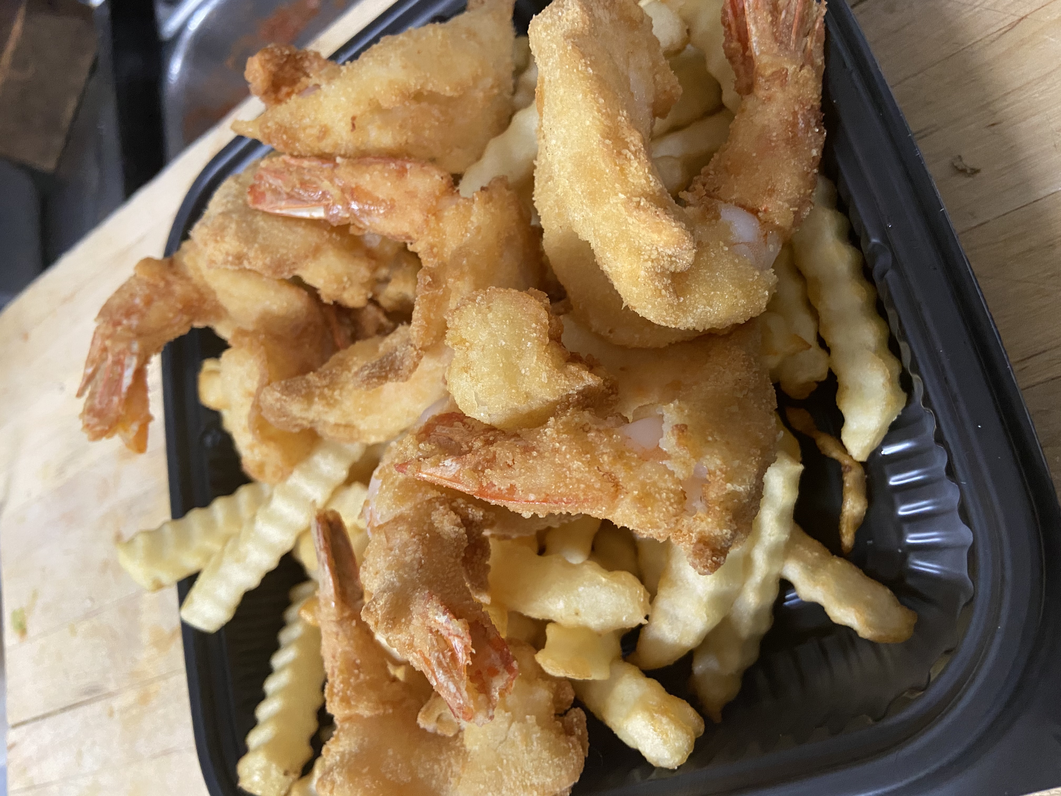 Order Fried Shrimp  (Camarones Empanizados) food online from Little Mexican Cafe store, New Rochelle on bringmethat.com