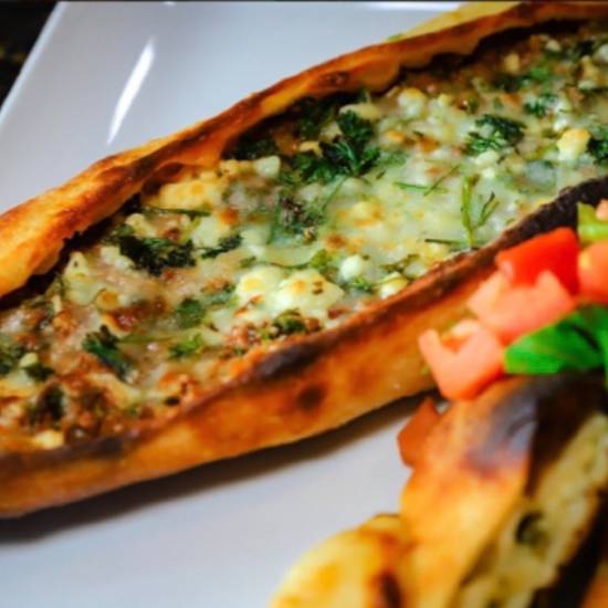 Order Beef and Cheese Pide food online from Aya Sofia store, Saint Louis on bringmethat.com