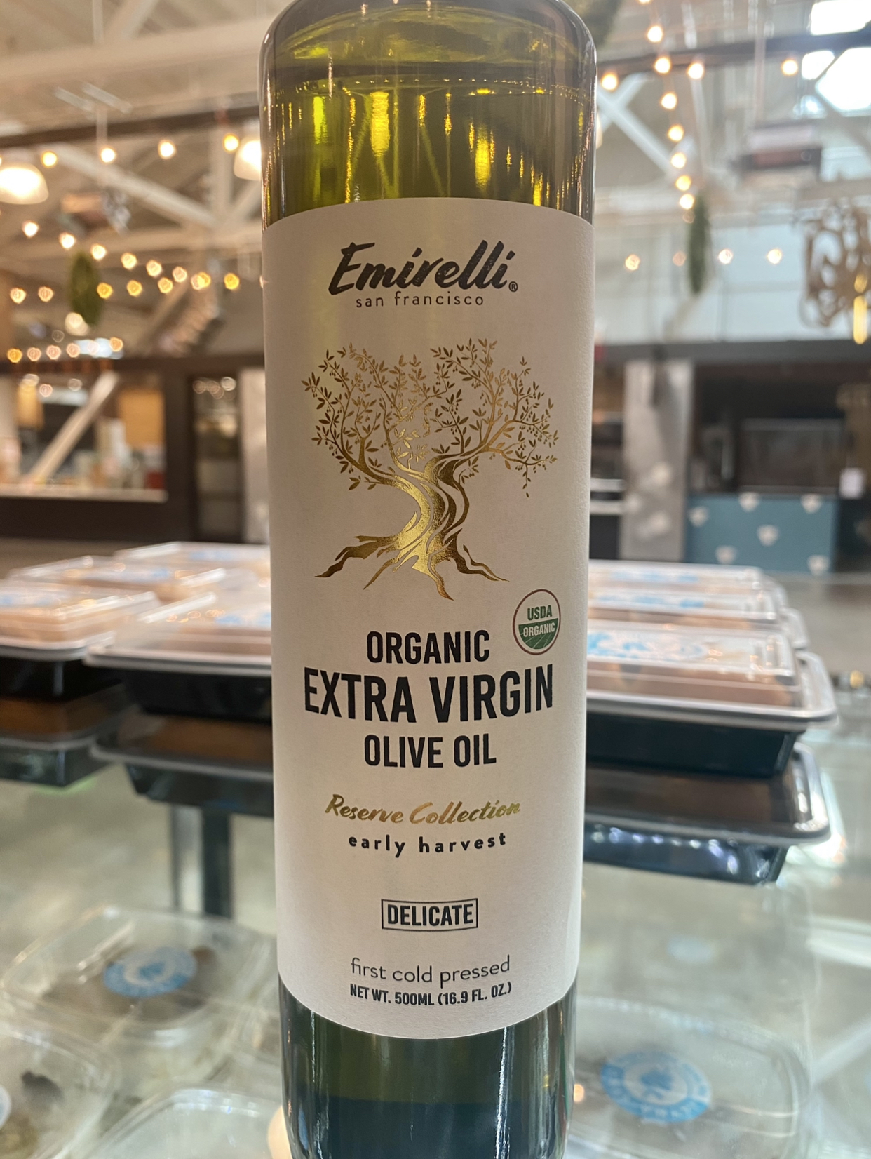 Order Emirelli Extra Virgin Olive Oil (organic ) food online from Jayna Gyro store, Emeryville on bringmethat.com