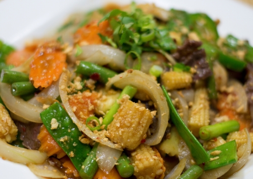 Order Spicy Garlic food online from Thai north catering store, Brighton on bringmethat.com
