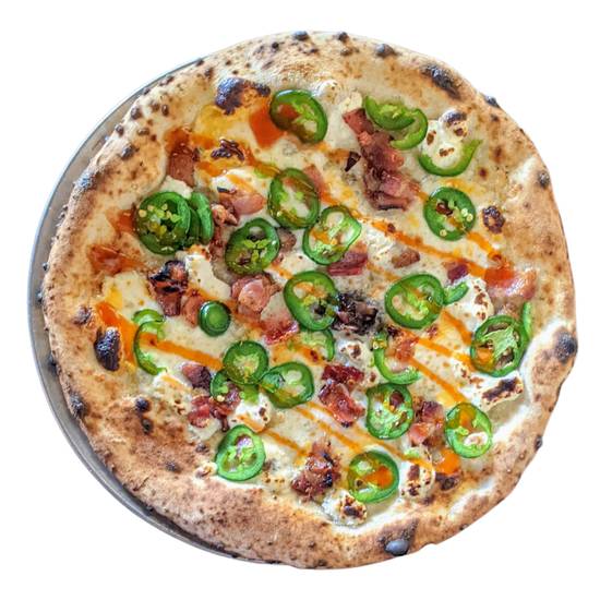 Order Jalapeno Popper Pizza food online from Pizzeria Nomad store, Amarillo on bringmethat.com