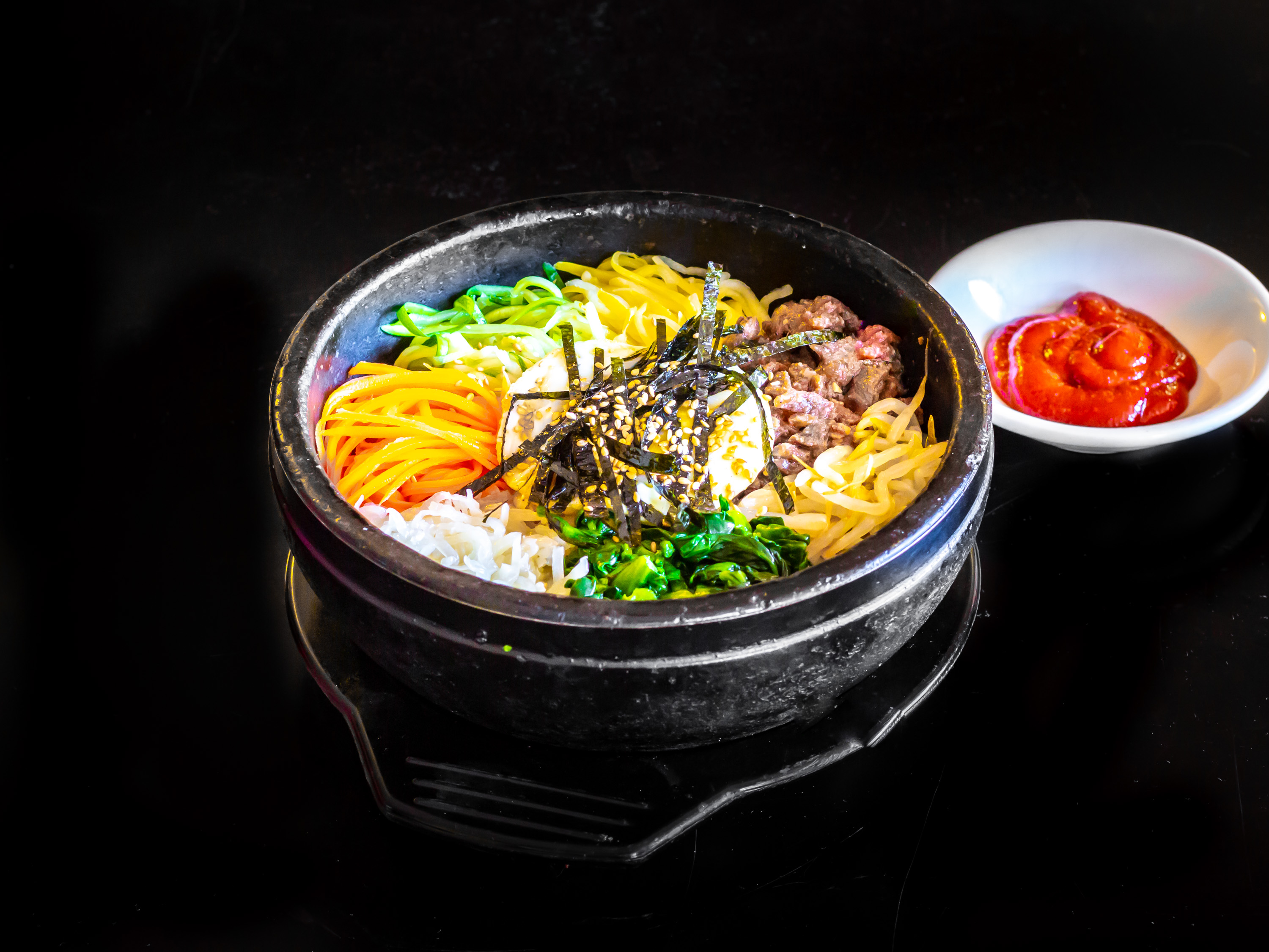 Order Dolsot Bibimbap food online from Kyung Sung Korean Restaurant store, Newport News on bringmethat.com