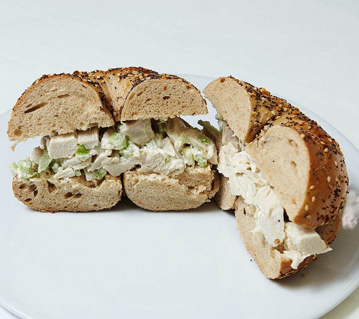 Order Chicken Salad Sandwich food online from Liberty Bagels store, New York on bringmethat.com