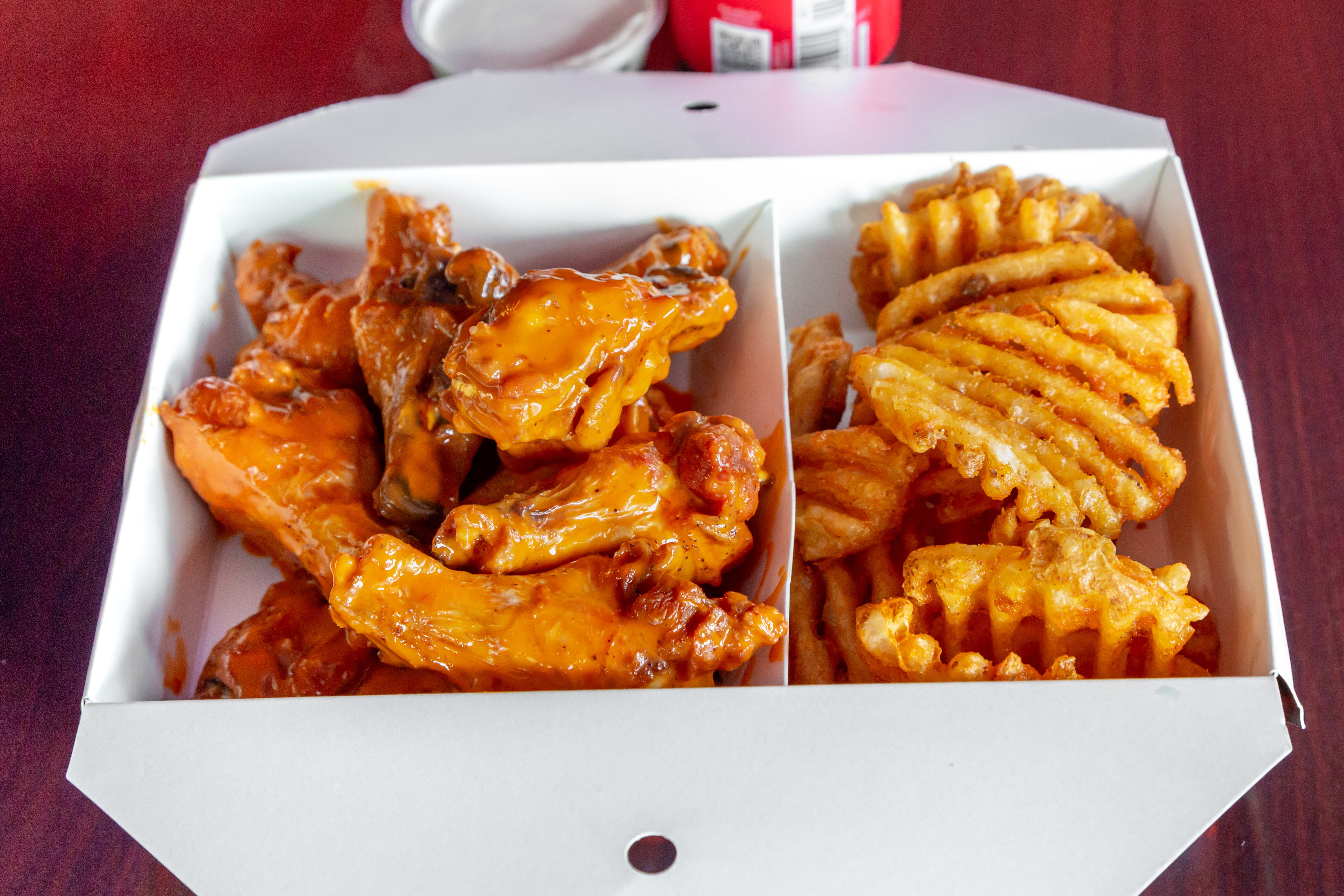 Order 10 Wings Combo Meal - Combo food online from Atomic Wings store, Ridgewood Queens on bringmethat.com