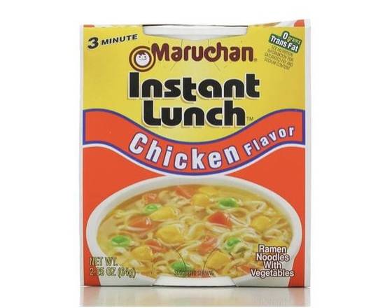 Order Maruchan Instant Lunch Ramen Noodle Soup - Chicken Flavor, 2.25oz food online from Loma Mini Market store, Long Beach on bringmethat.com