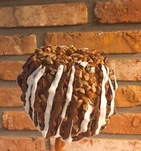 Order Peanut Caramel Apple food online from Rocky Mountain Chocolate Factory -Broomfield store, Broomfield on bringmethat.com