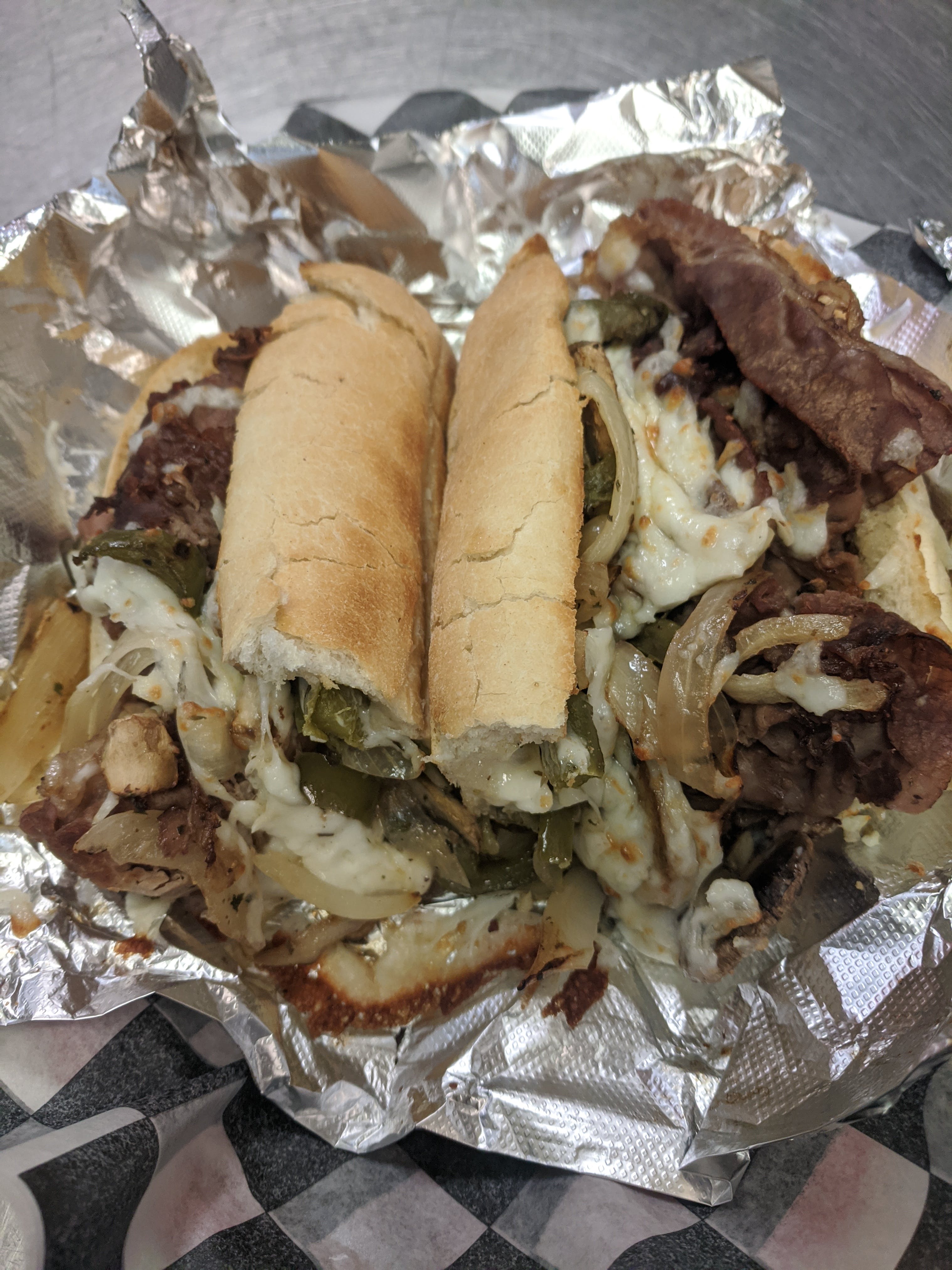Order Philly Cheesesteak Hero - 6'' food online from Bella Pizza & Pasta store, Mesa on bringmethat.com