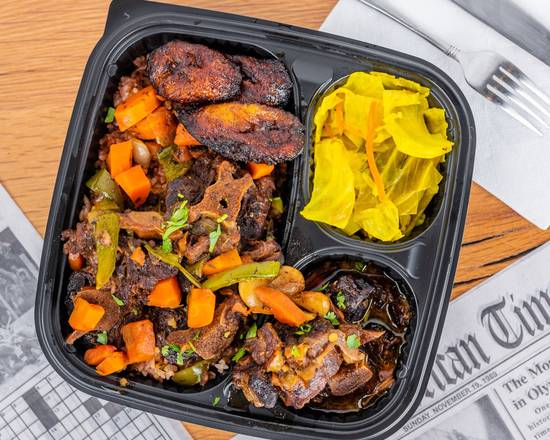 Order Oxtail food online from IrieJam Island Grill store, Columbus on bringmethat.com