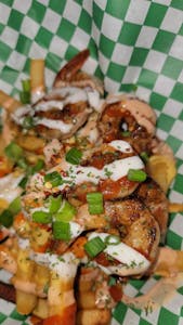 Order Mamie G's Loaded Fries with Shrimp food online from Mamie G store, Rosenberg on bringmethat.com