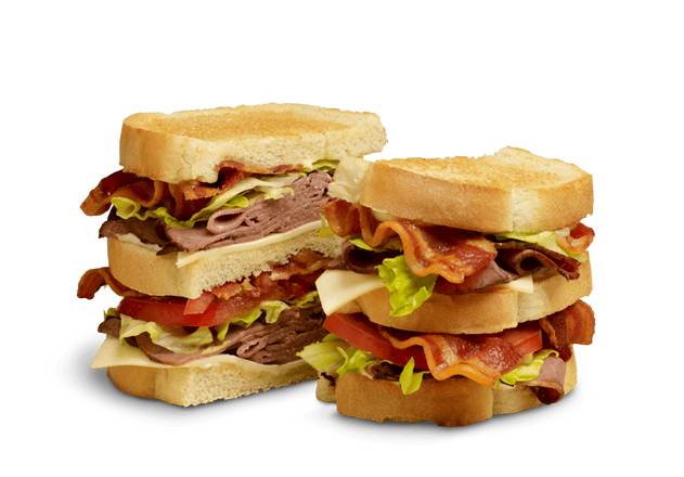 Order Club Sandwiches - Roast Beef food online from Wawa 211 store, Philadelphia on bringmethat.com
