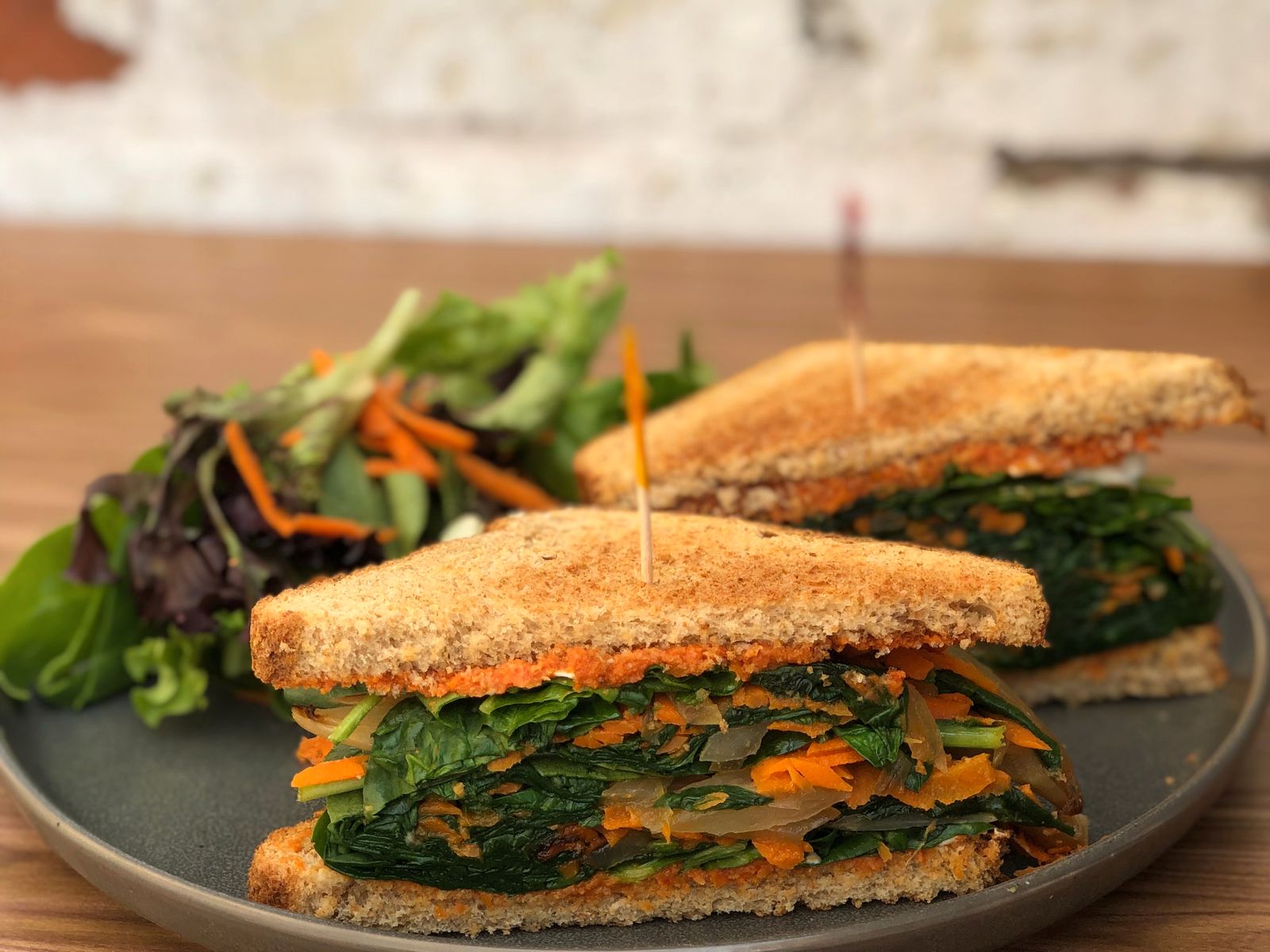 Order Grilled Veggie Sandwich food online from Lazy daisy cafe of beverly hills store, Beverly Hills on bringmethat.com