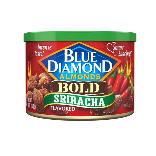 Order Blue Diamond Bold Almonds Sriracha (6 oz) food online from Rite Aid store, Eugene on bringmethat.com