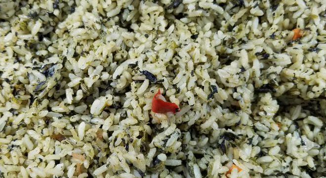 Order Spinach and Rice(Vegetarian meal) food online from Taste of the Caribbean store, Capitol Heights on bringmethat.com