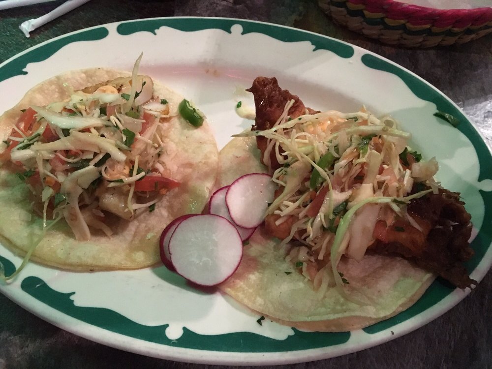 Order Fish Taco Plate food online from El Patron store, Worcester on bringmethat.com