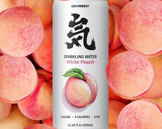 Order White Peach Genki Sparking Water food online from TokyRoll Sushi & Poke store, Salem on bringmethat.com