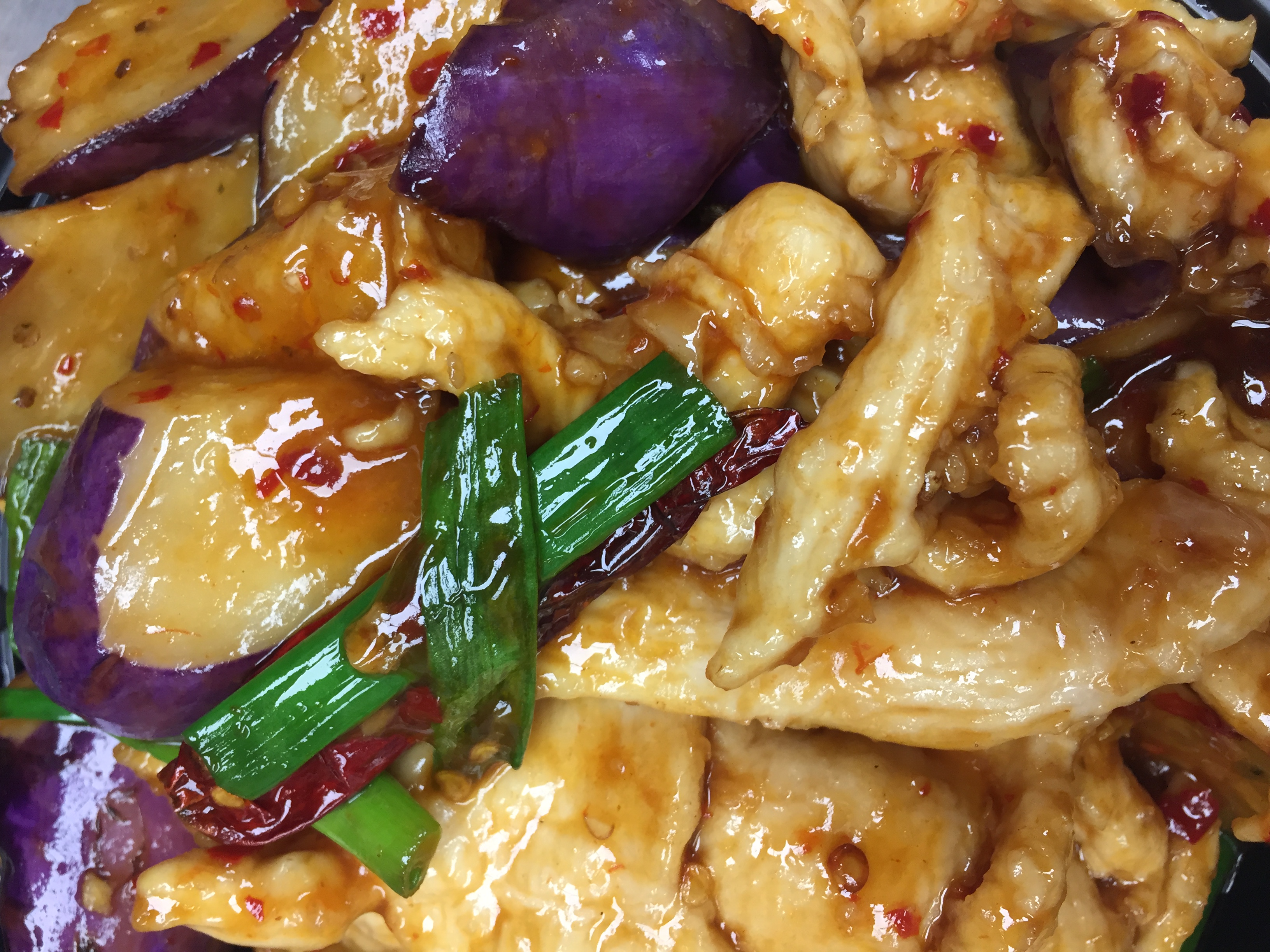 Order Chicken with Eggplant Dinner food online from Hunan Gourmet store, Frederick on bringmethat.com