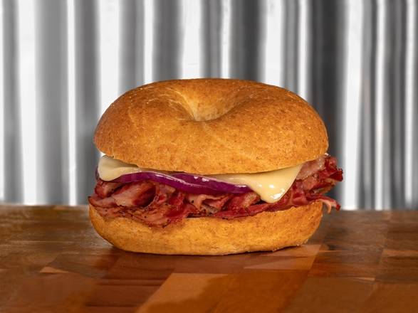 Order HOT PASTRAMI food online from Winchell's Donut House store, Orange on bringmethat.com