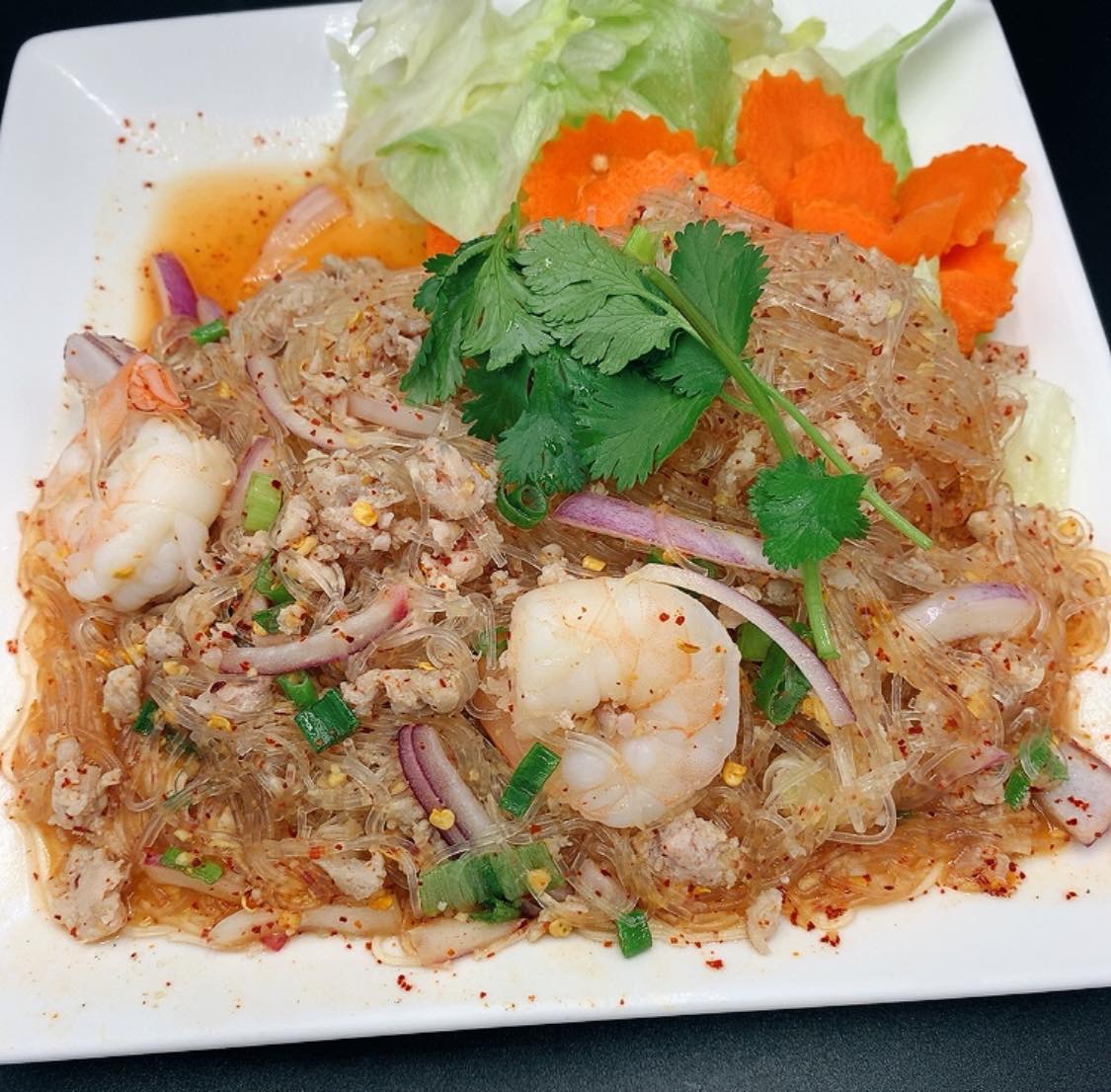 Order Yum Woon Sen food online from Exotic Thai Cafe store, Woodland Hills on bringmethat.com