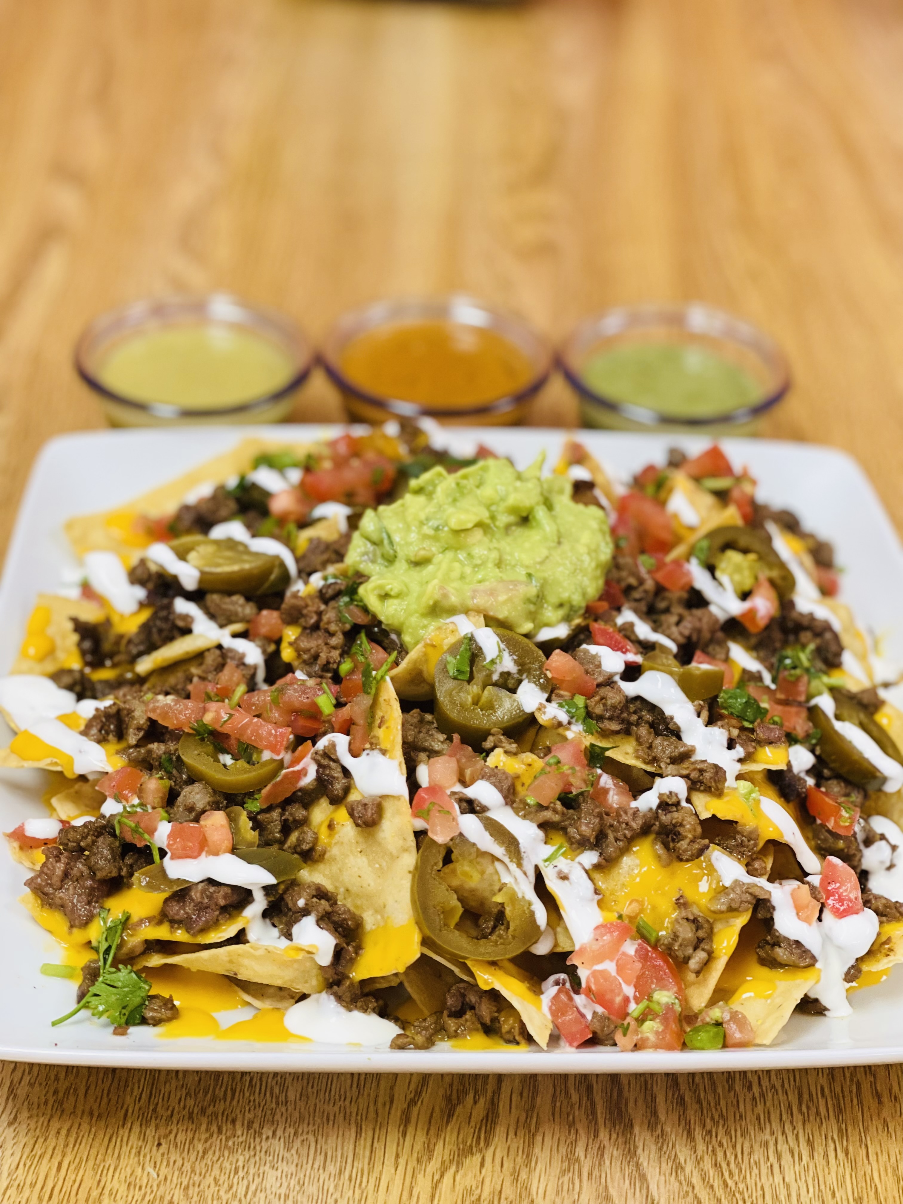 Order Super Nachos food online from My Taco House store, Modesto on bringmethat.com