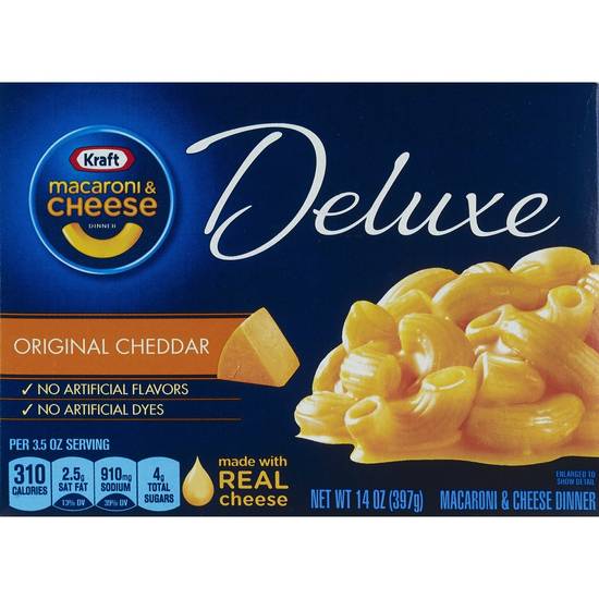 Order Kraft Deluxe Original Macaroni and Cheese Dinner food online from Cvs store, TRAVERSE CITY on bringmethat.com