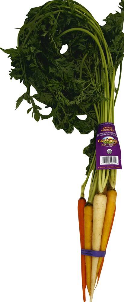 Order Cal-Organic Farms · Organic Rainbow Carrots (1 bunch) food online from Albertsons store, Boulder City on bringmethat.com