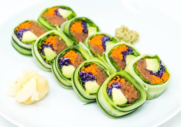 Order Spicy Tuna Cucumber Roll NO RICE food online from Erewhon Market store, Santa Monica on bringmethat.com