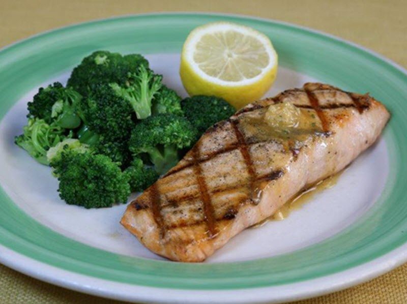 Order Grilled Salmon food online from The Pasta House store, O'Fallon on bringmethat.com
