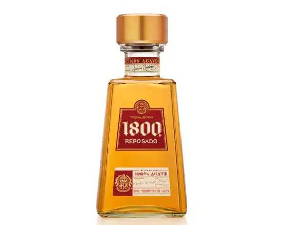 Order 1800 Reposado, 375mL tequila (40.0% ABV) food online from Tenderloin Liquor store, San Francisco on bringmethat.com