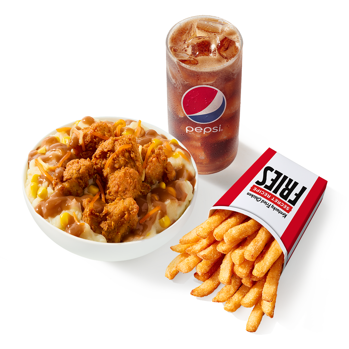 Order Famous Bowl Meal food online from KFC store, Rock Hill on bringmethat.com