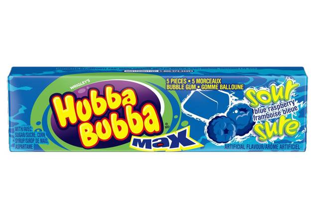 Order Hubba Bubba Sour Blue Raspberry food online from Exxon Food Mart store, Port Huron on bringmethat.com