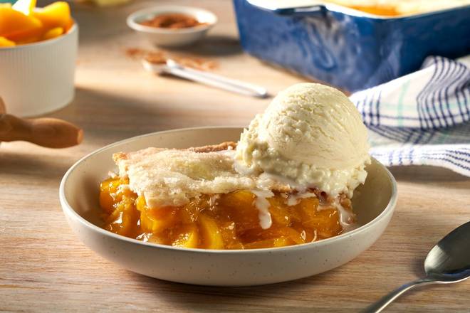 Order Peach Cobbler food online from Cotton Patch Cafe store, Tyler on bringmethat.com