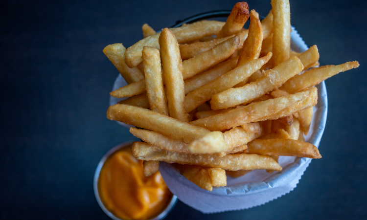 Order French Fries food online from Santucci Square Pizza store, Hatfield on bringmethat.com