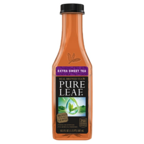 Order Pure Leaf Extra Sweet Tea 18.5oz food online from 7-Eleven store, Stockton on bringmethat.com