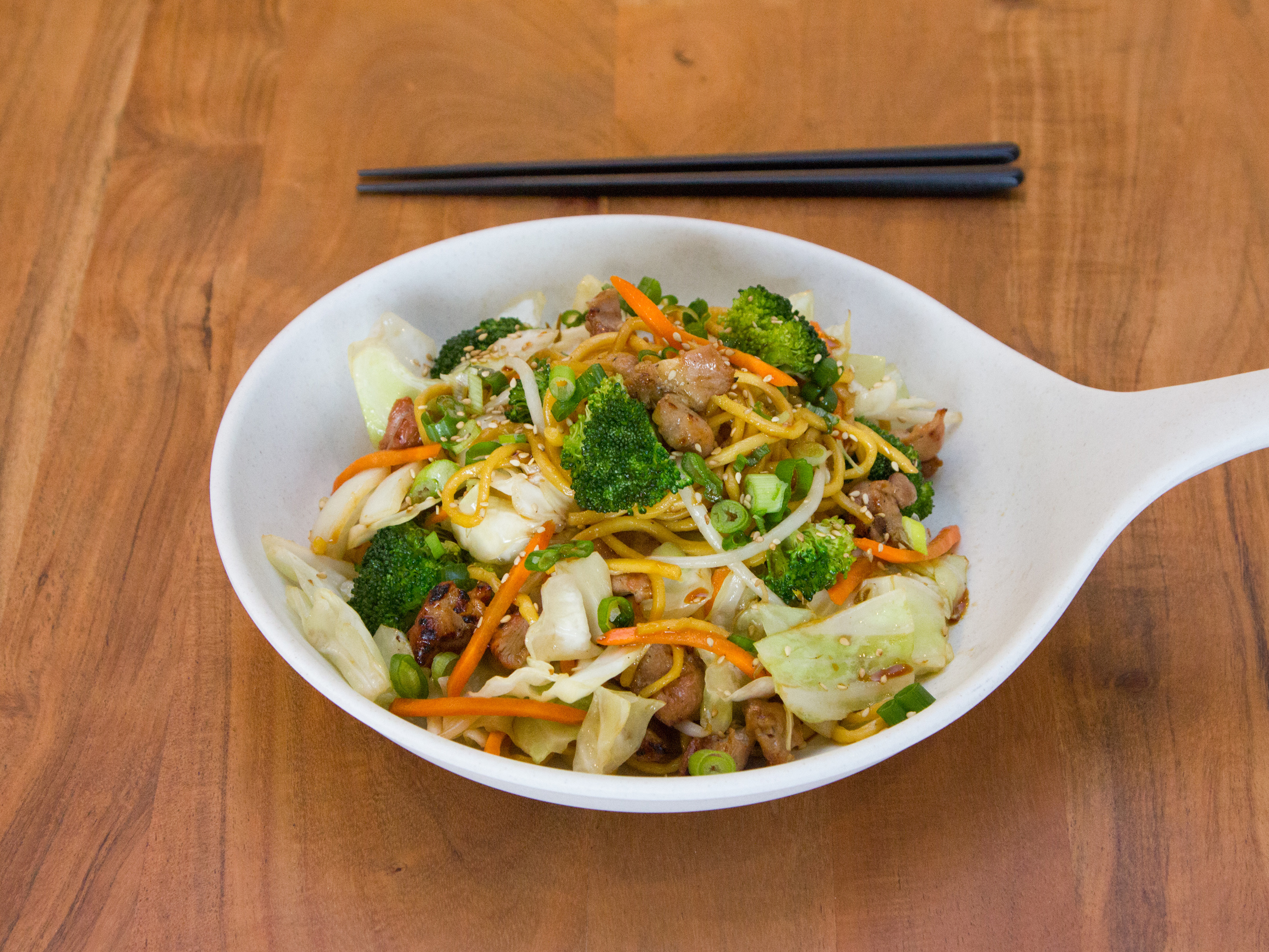 Order Chicken Yakisoba Noodles food online from Miso Teriyaki store, Tenafly on bringmethat.com