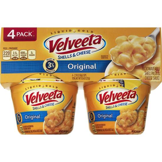 Order Velveeta Original Microwaveable Shells & Cheese Sauce food online from Cvs store, WESTON on bringmethat.com
