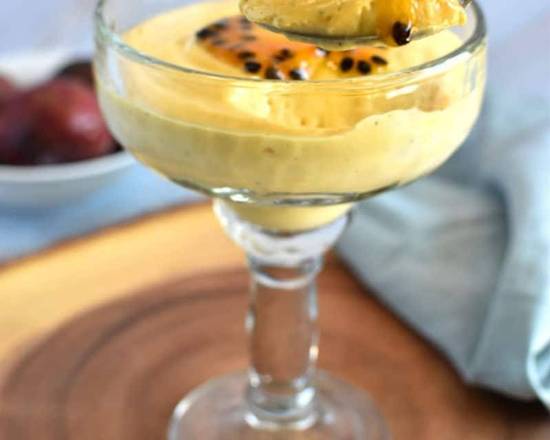 Order Passion Fruit Mousse  food online from Sagres Bar & Grill store, Newark on bringmethat.com