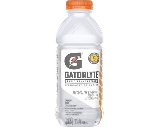 Order Gatorlyte Cherry Lime 20oz food online from Extra Mile 2039 store, Fullerton on bringmethat.com