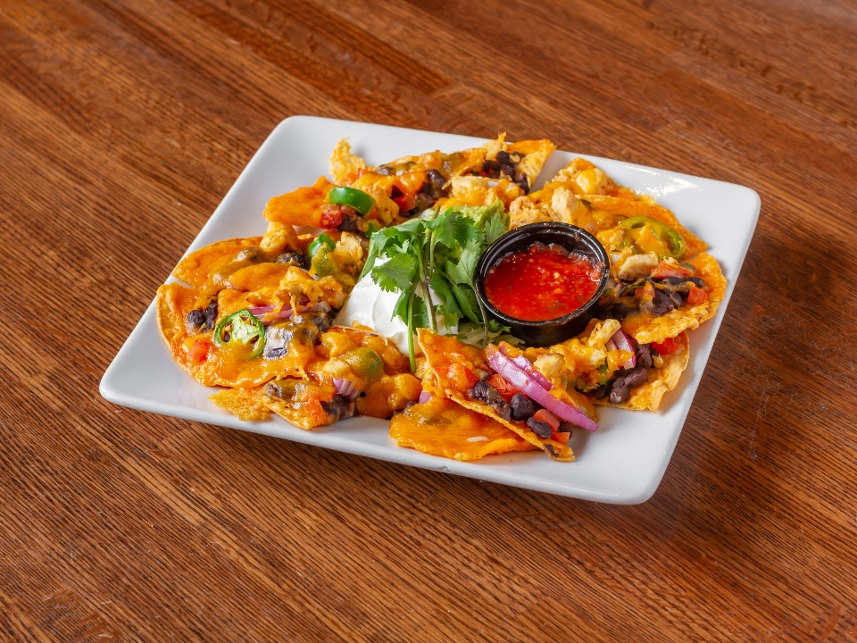 Order Tostada Nachos food online from The Ale House Columbia store, Columbia on bringmethat.com