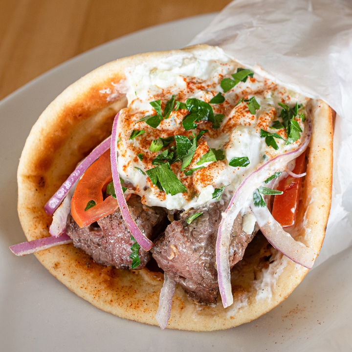 Order Lamb Pita food online from Its Greek to Me store, Fort Lee on bringmethat.com