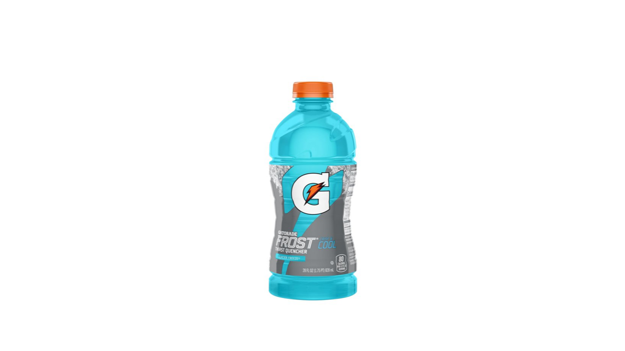 Order Gatorade Frost Glacier Freeze 28 oz food online from Rebel store, Tracy on bringmethat.com